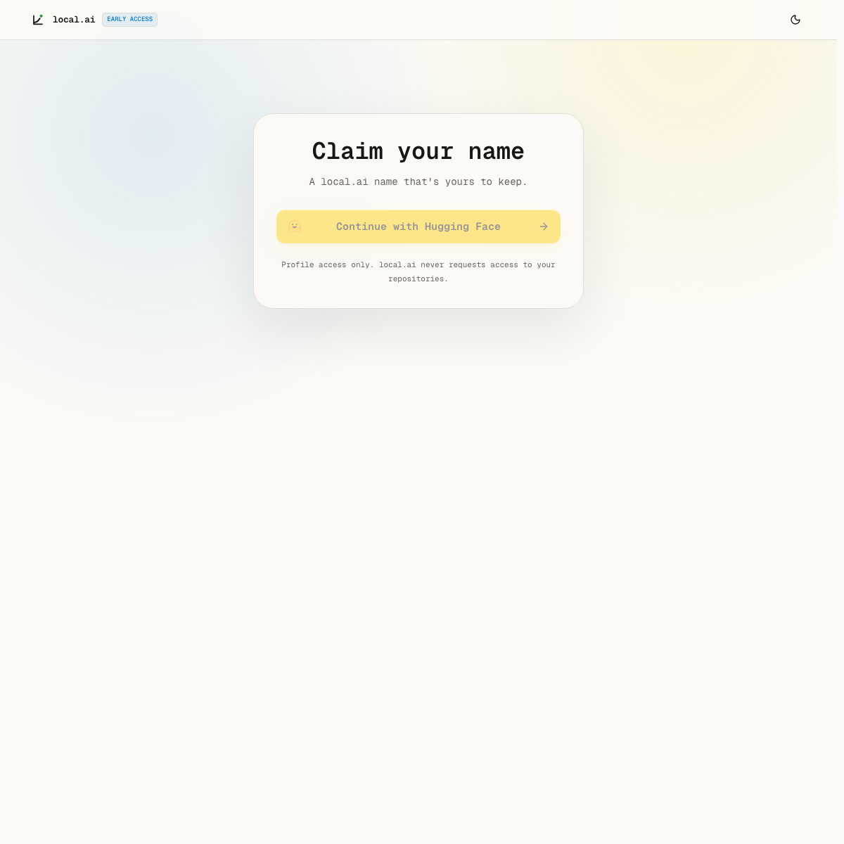 local.ai Energy 能源效率頁